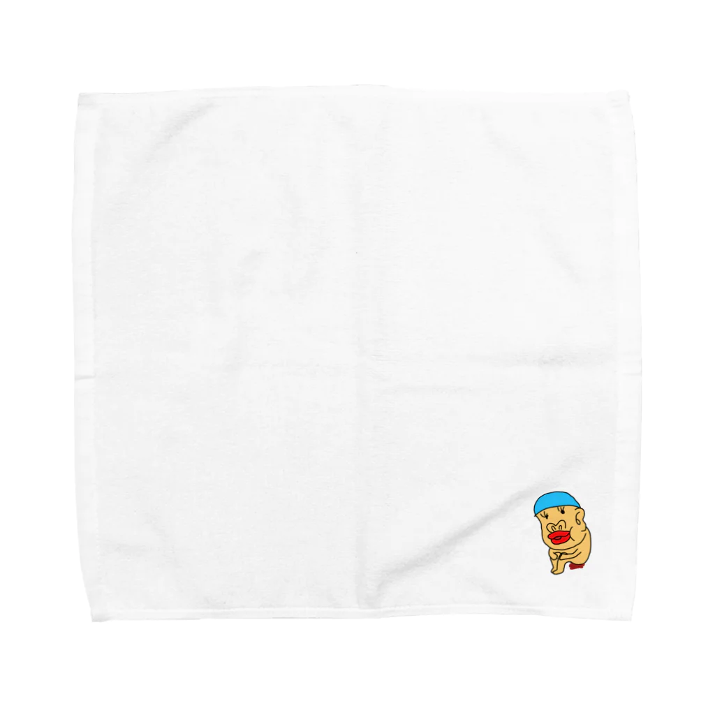 Ren_spの水泳帽うんちのレンくん Towel Handkerchief