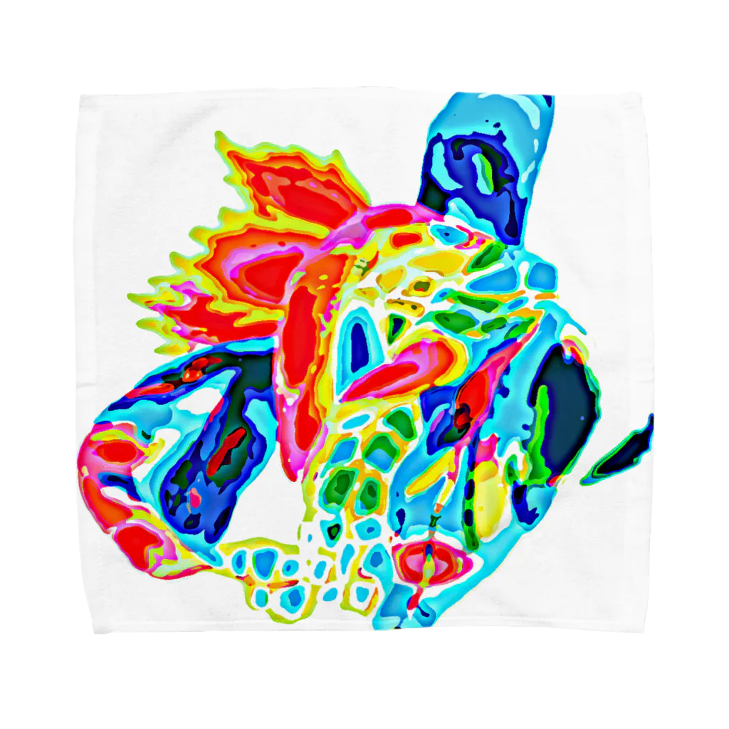 momenkoTWのある日の心 Towel Handkerchief