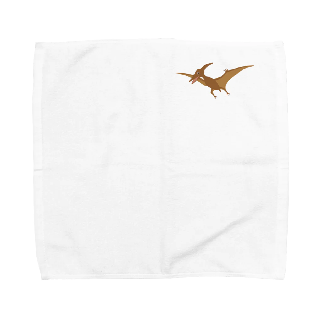 puikkoのプテラノドン（ワンポイント） Towel Handkerchief