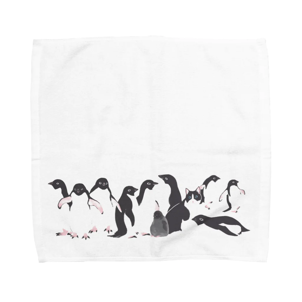 はるさめ商店のまちがいさがし Towel Handkerchief