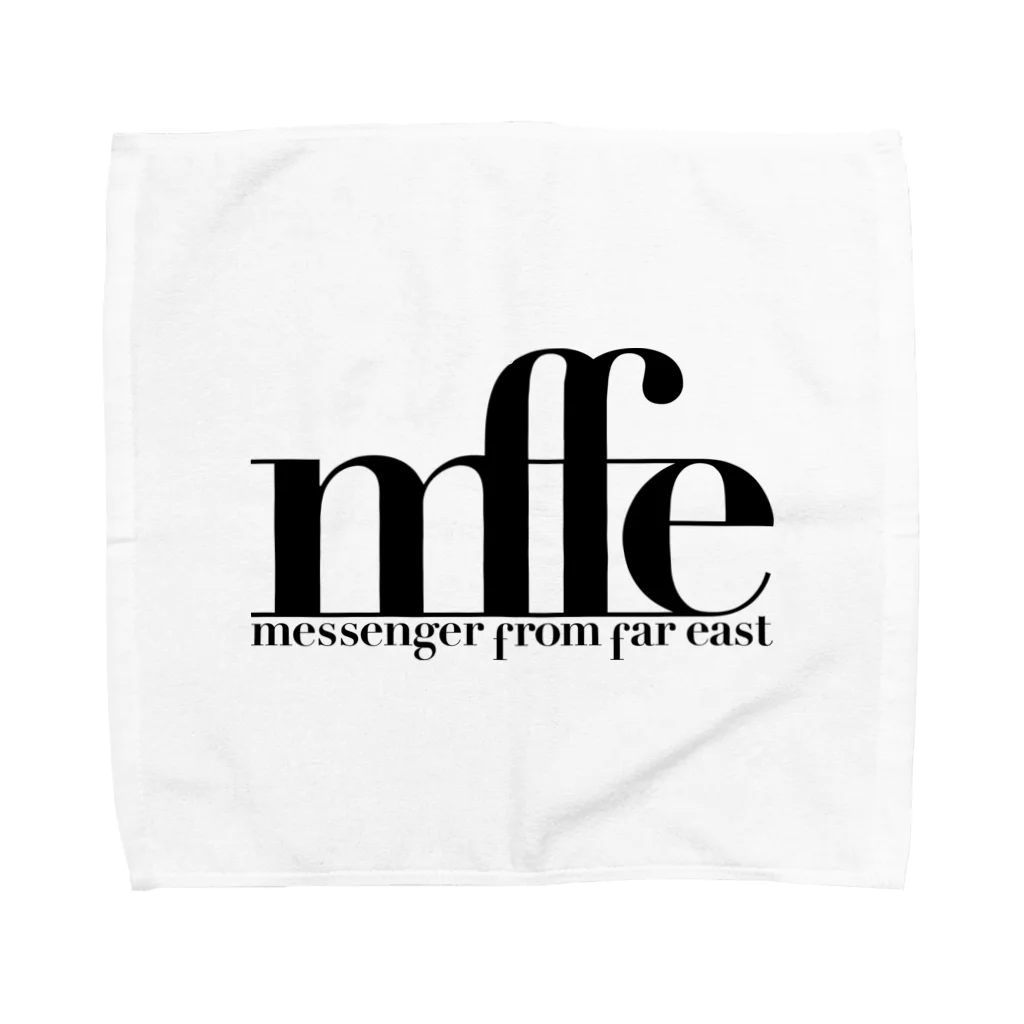 messenger from far eastの[B]LOGO1 Towel Handkerchief