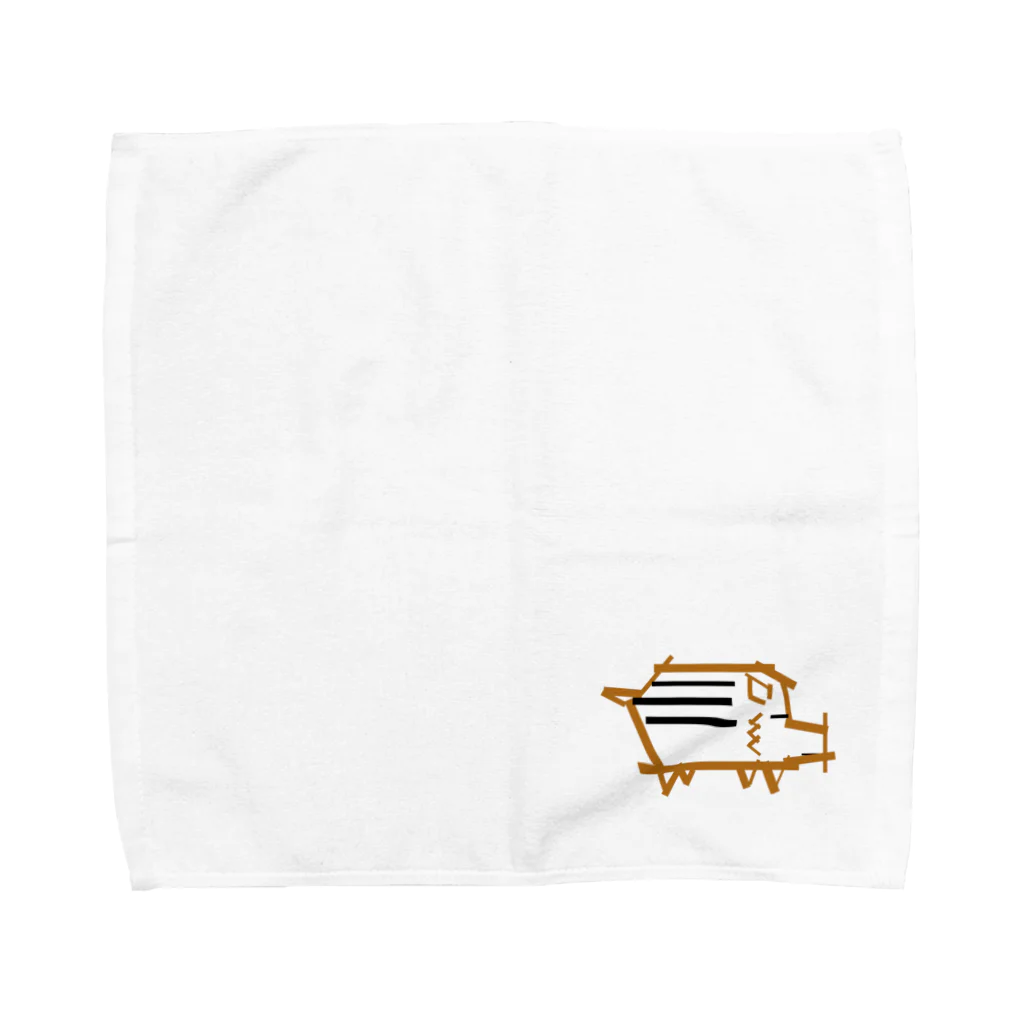 かえるのうりぼー Towel Handkerchief