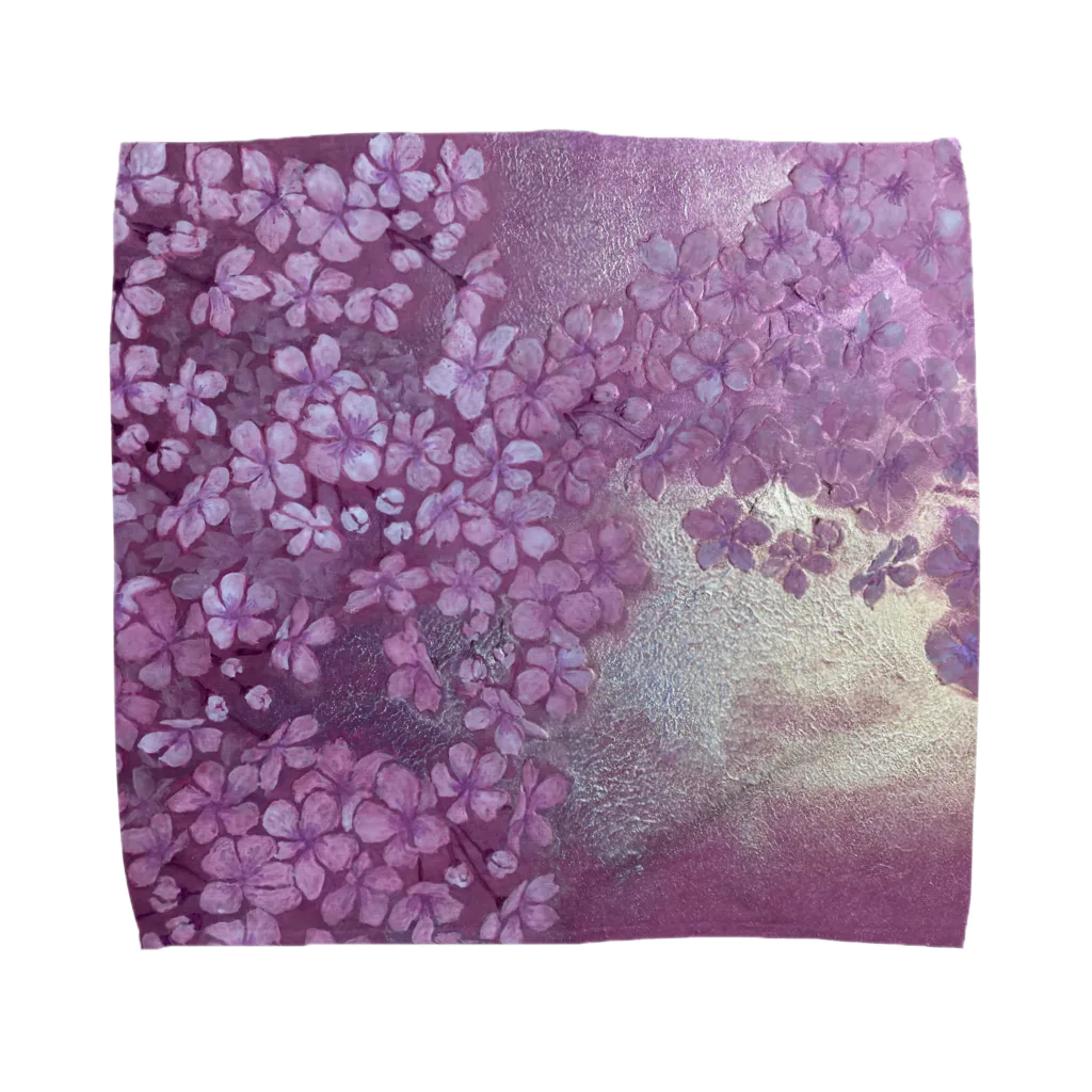 アトリエイズミンの朧桜 Towel Handkerchief