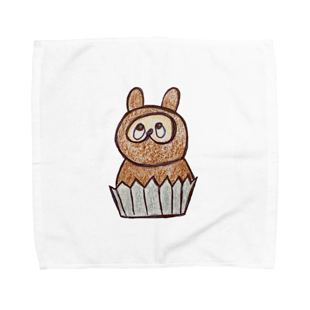 kohazouのたぬきのケーキ Towel Handkerchief
