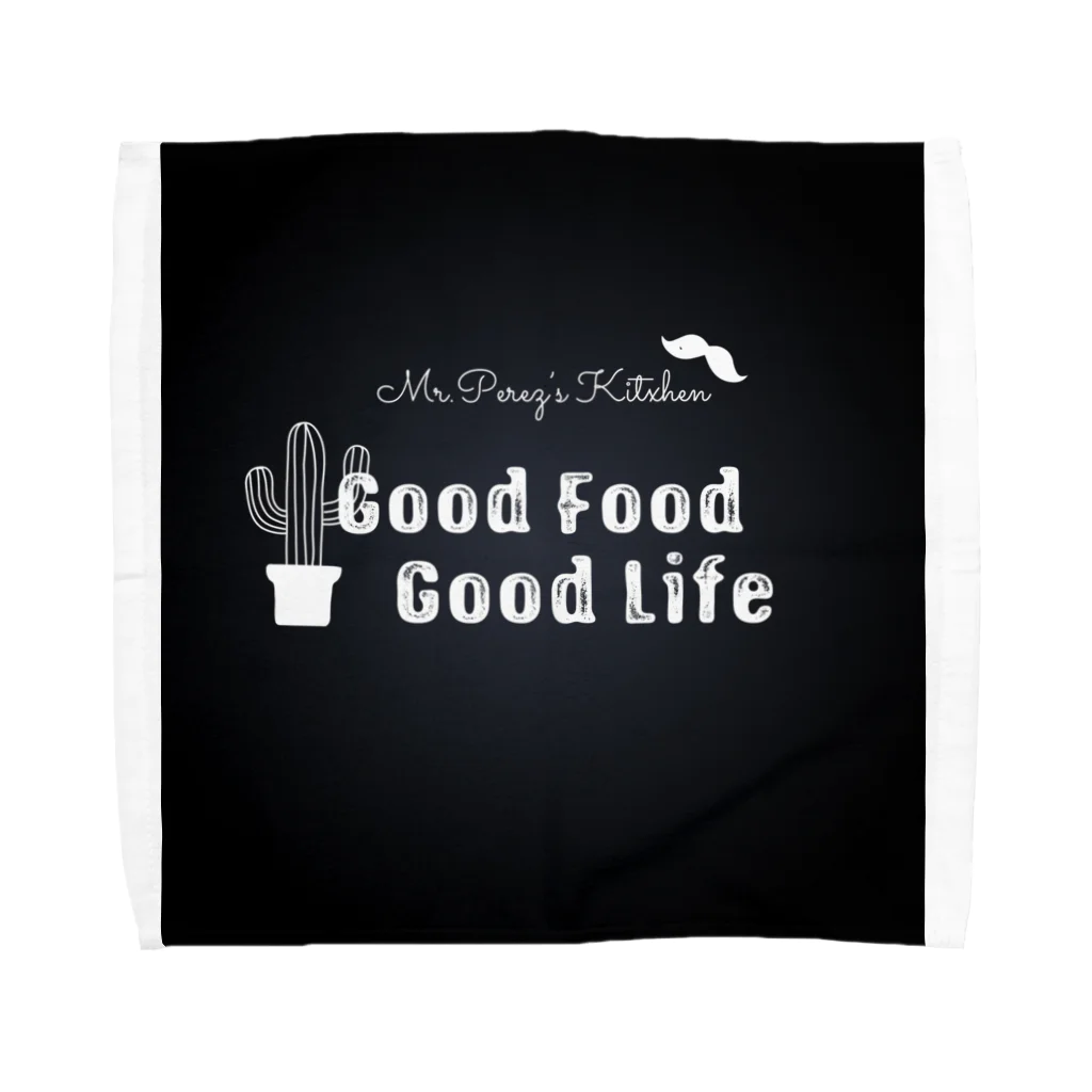 Mr.Perez’s RoomのGood Food, Good Life! タオルハンカチ