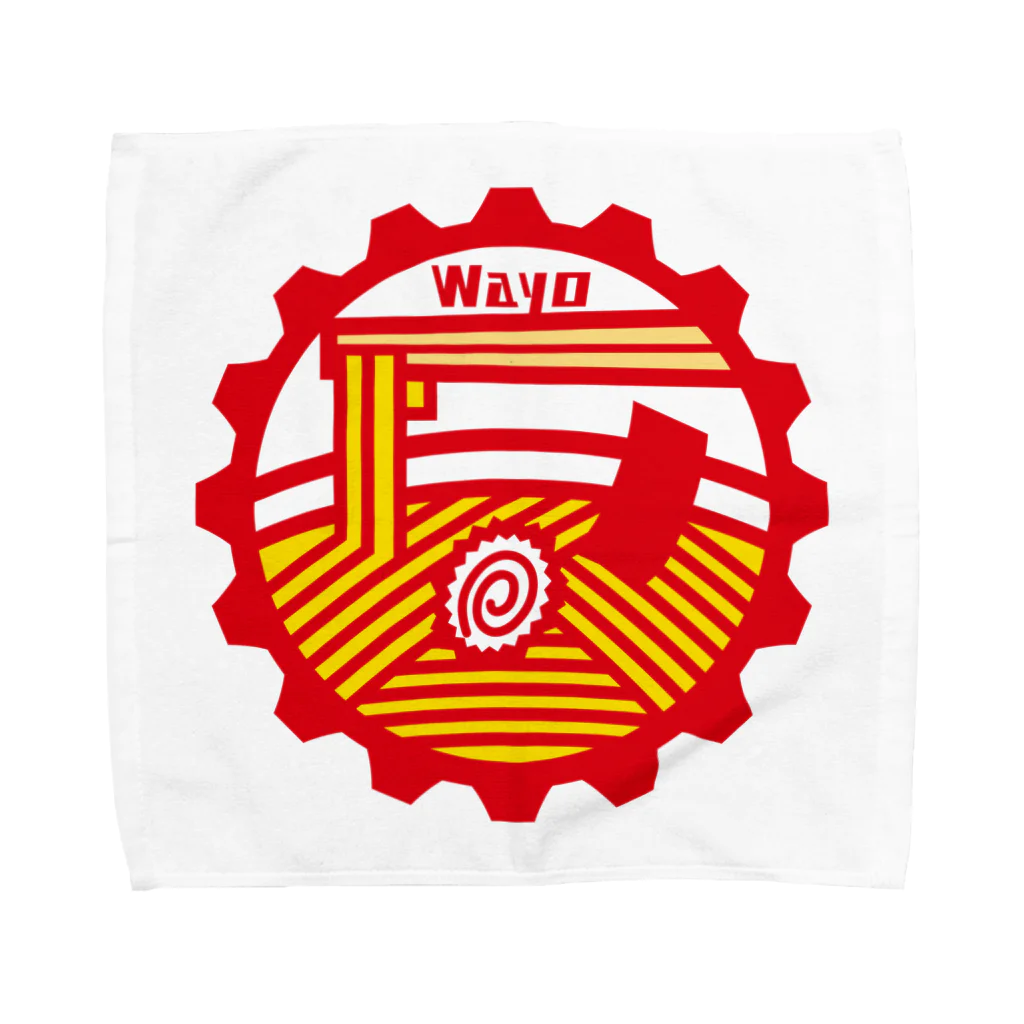 原田専門家のパ紋No.2913 wayo  Towel Handkerchief