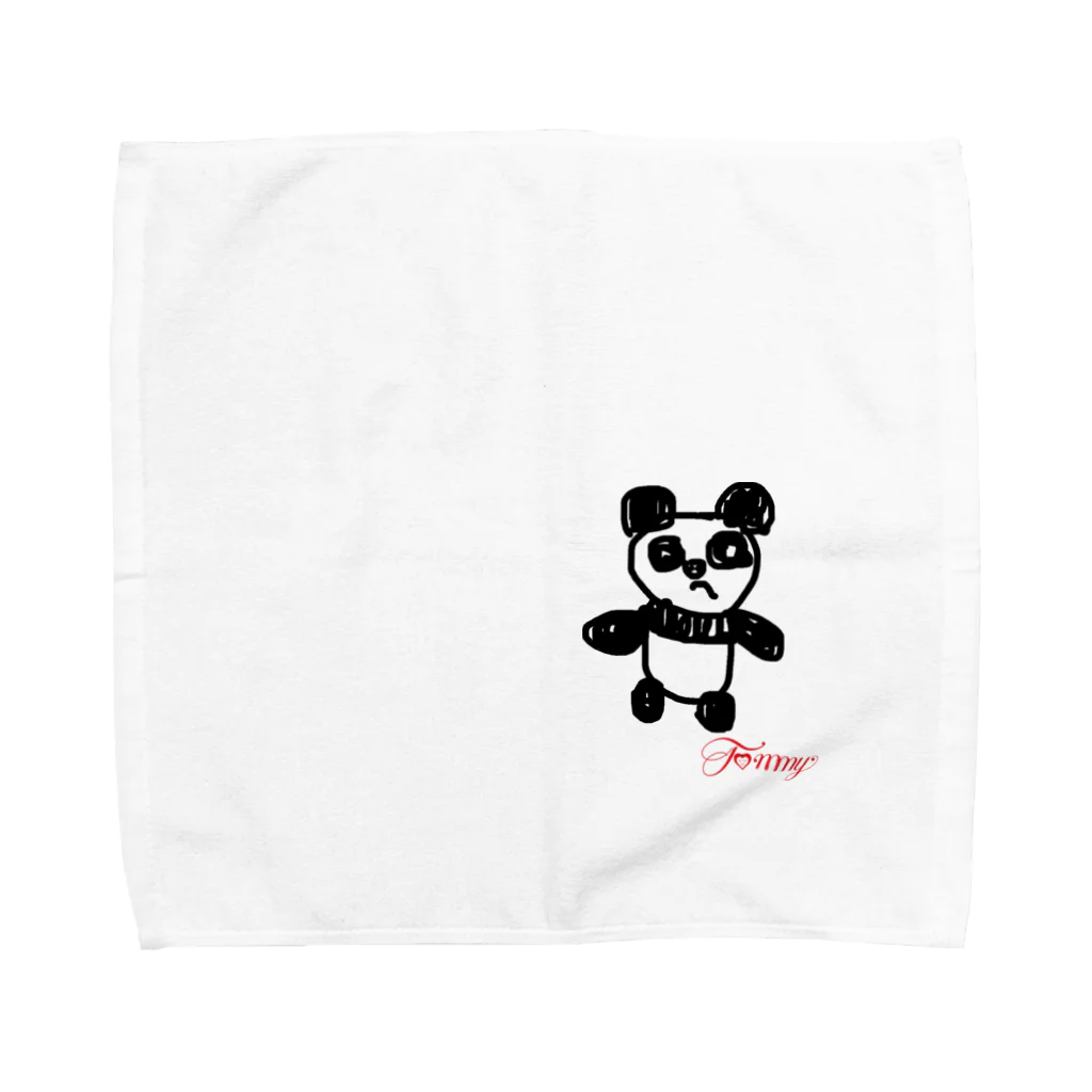 Tommyのパンダ Towel Handkerchief