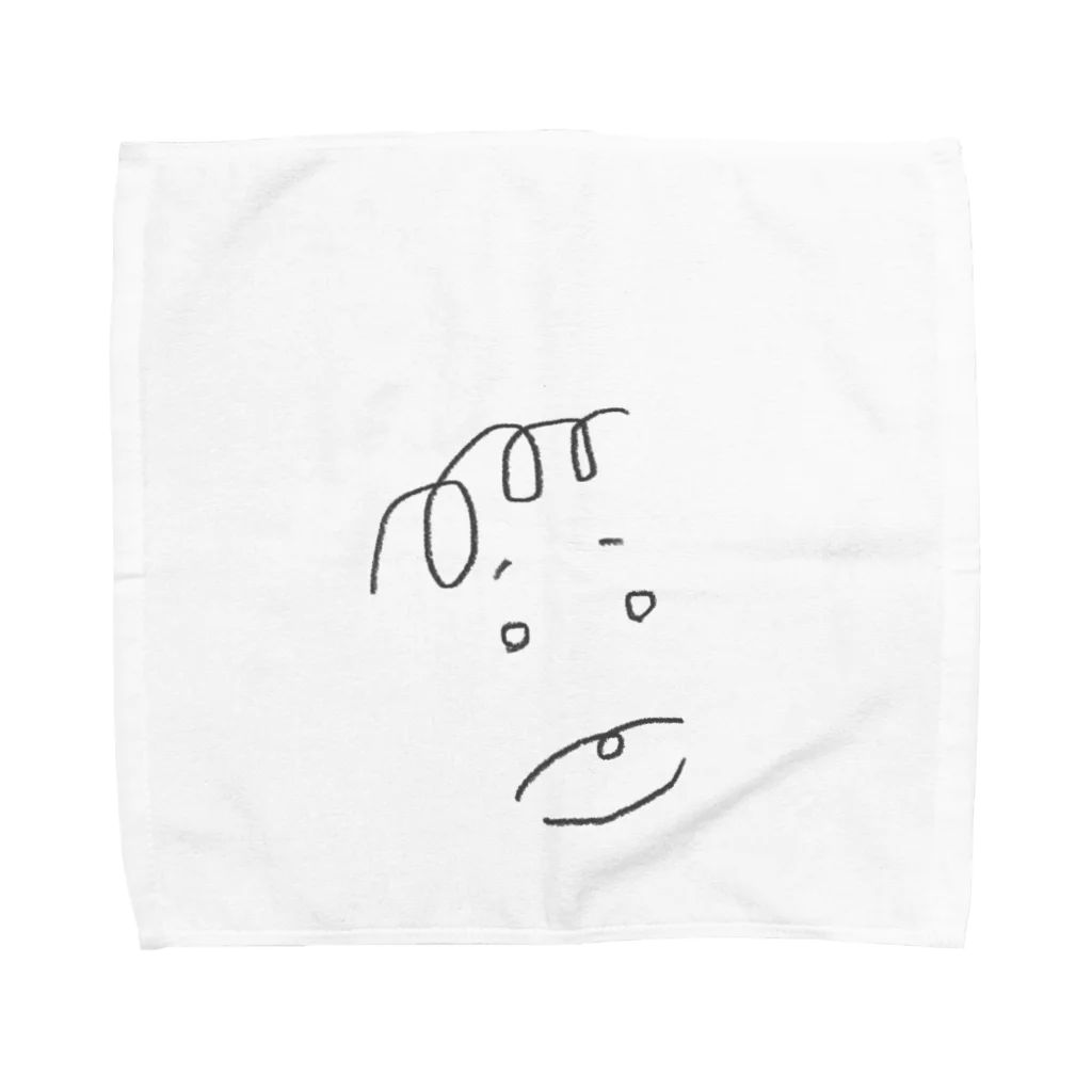 fuusen meitooのﾎﾟｰ・ﾎﾞｰくん Towel Handkerchief