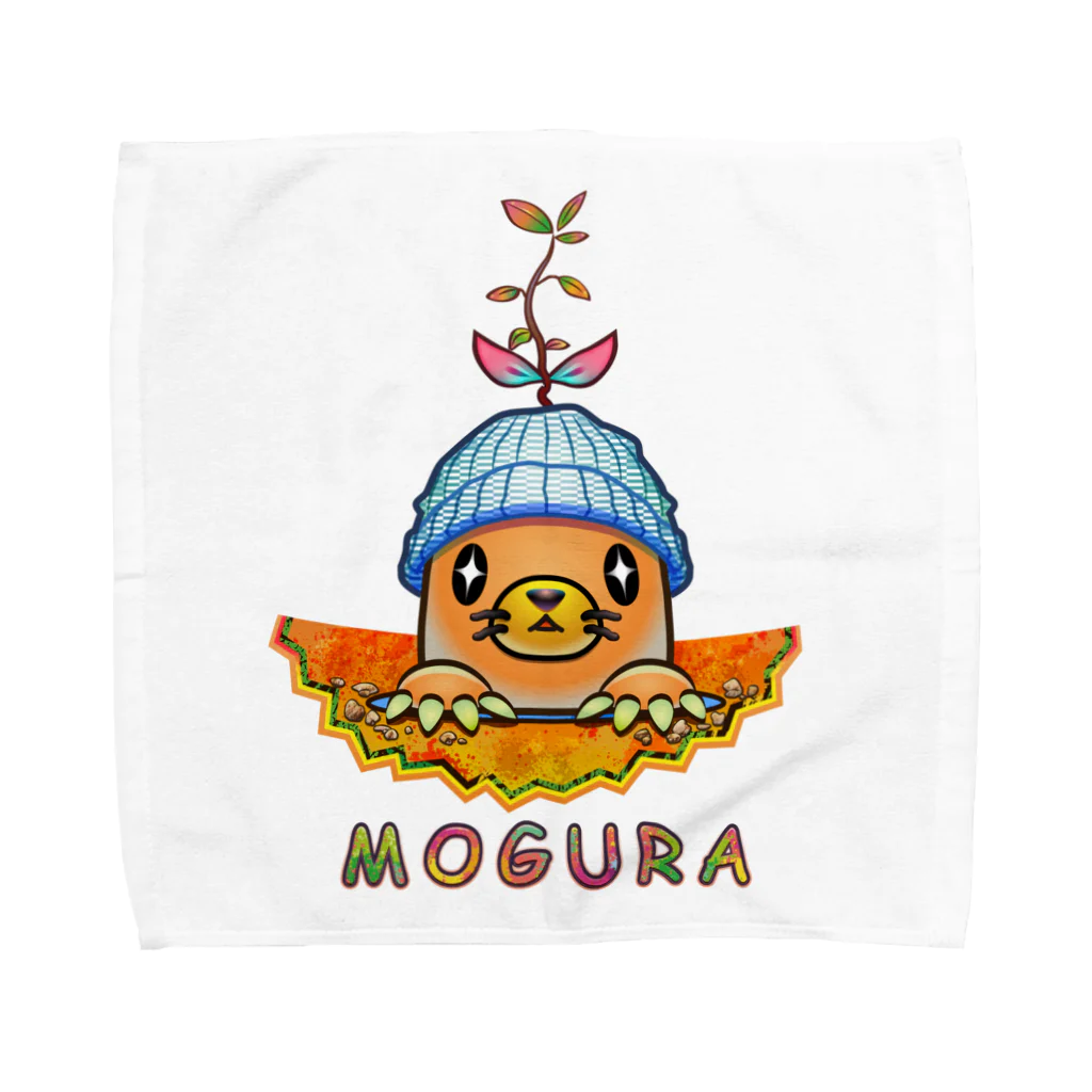 Furoringasの店の雑草モグラ Towel Handkerchief