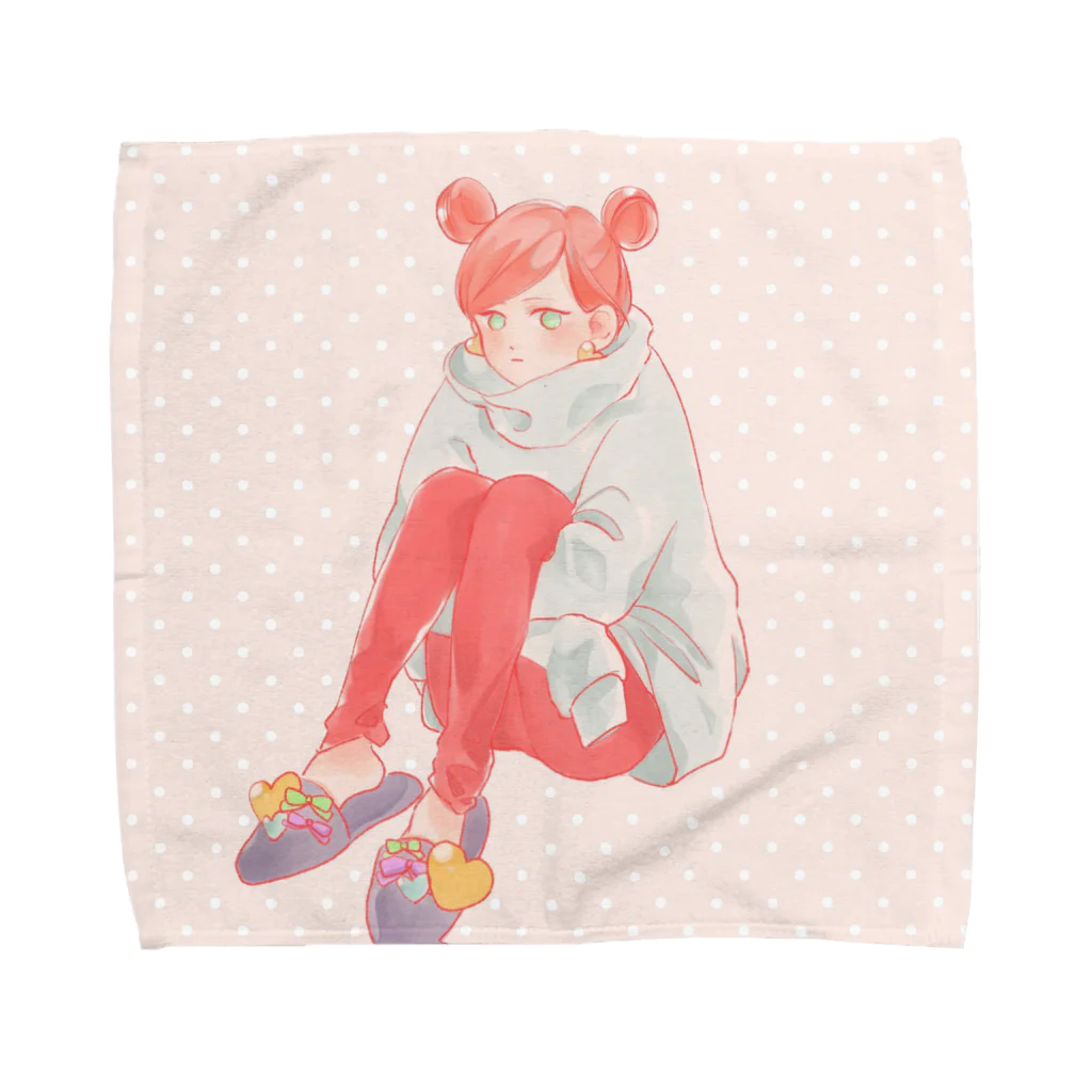 ギャベンソーのおだんごちゃん Towel Handkerchief