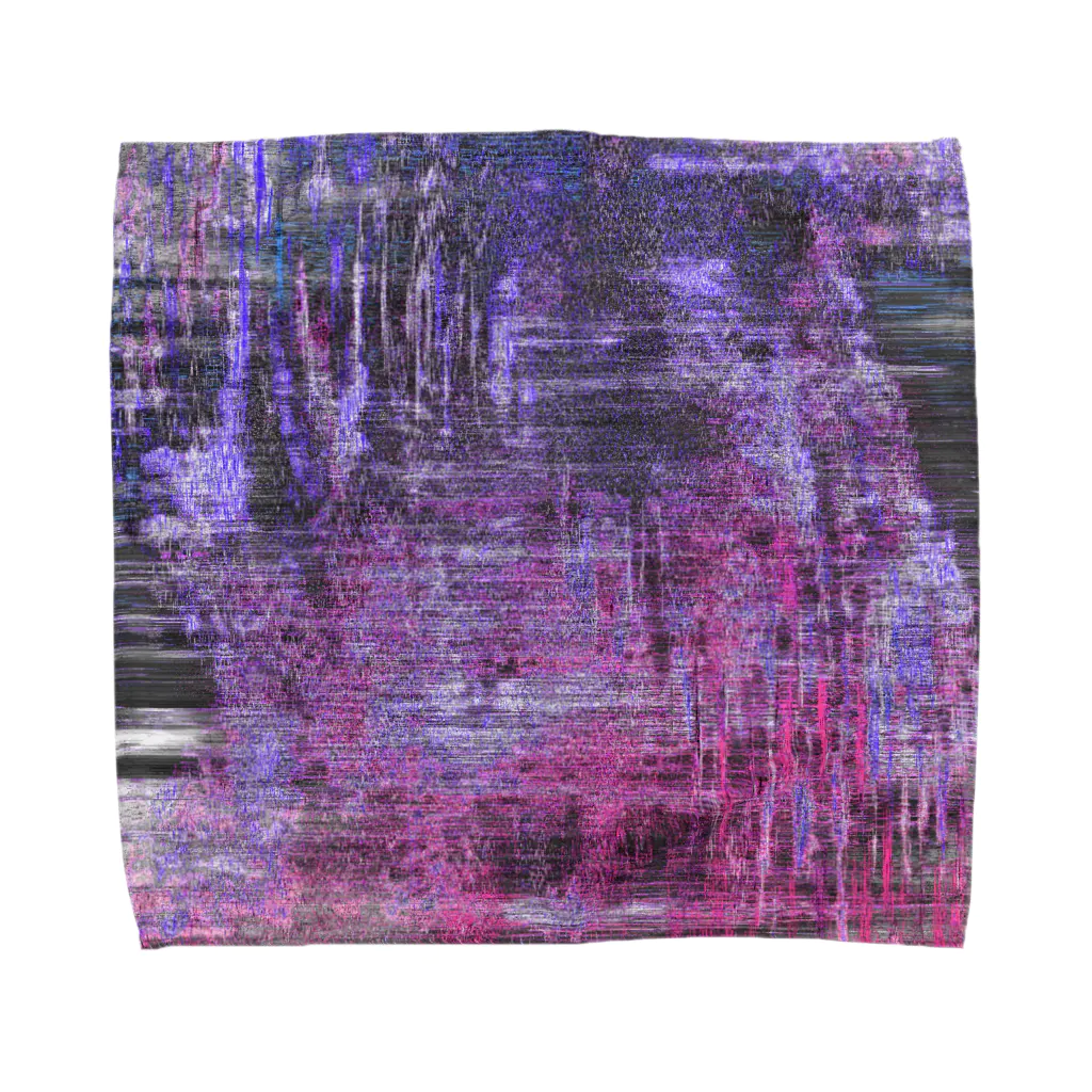 水草のPurple Towel Handkerchief