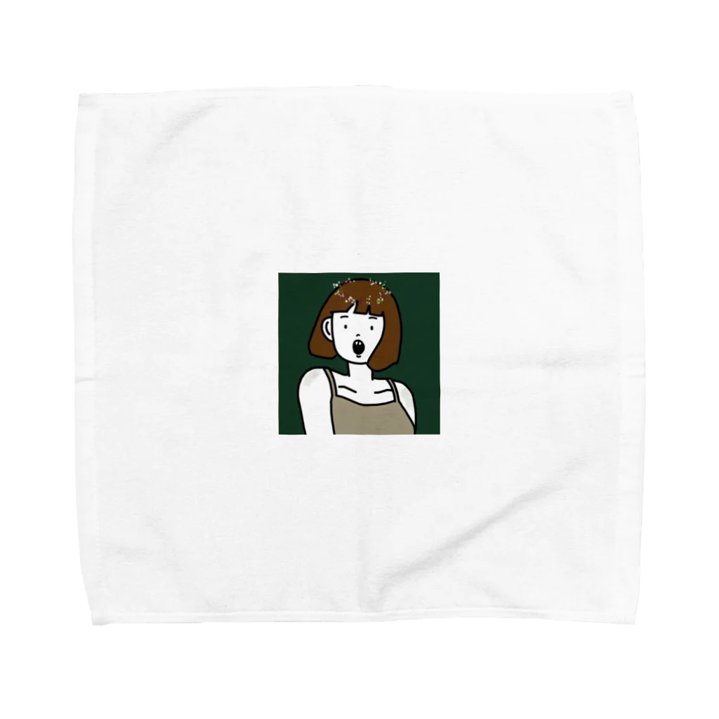 岡崎サリーのえせ森ガール Towel Handkerchief