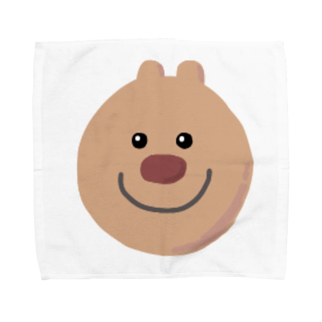 クオッカくおっかのまんまるクオッカ Towel Handkerchief