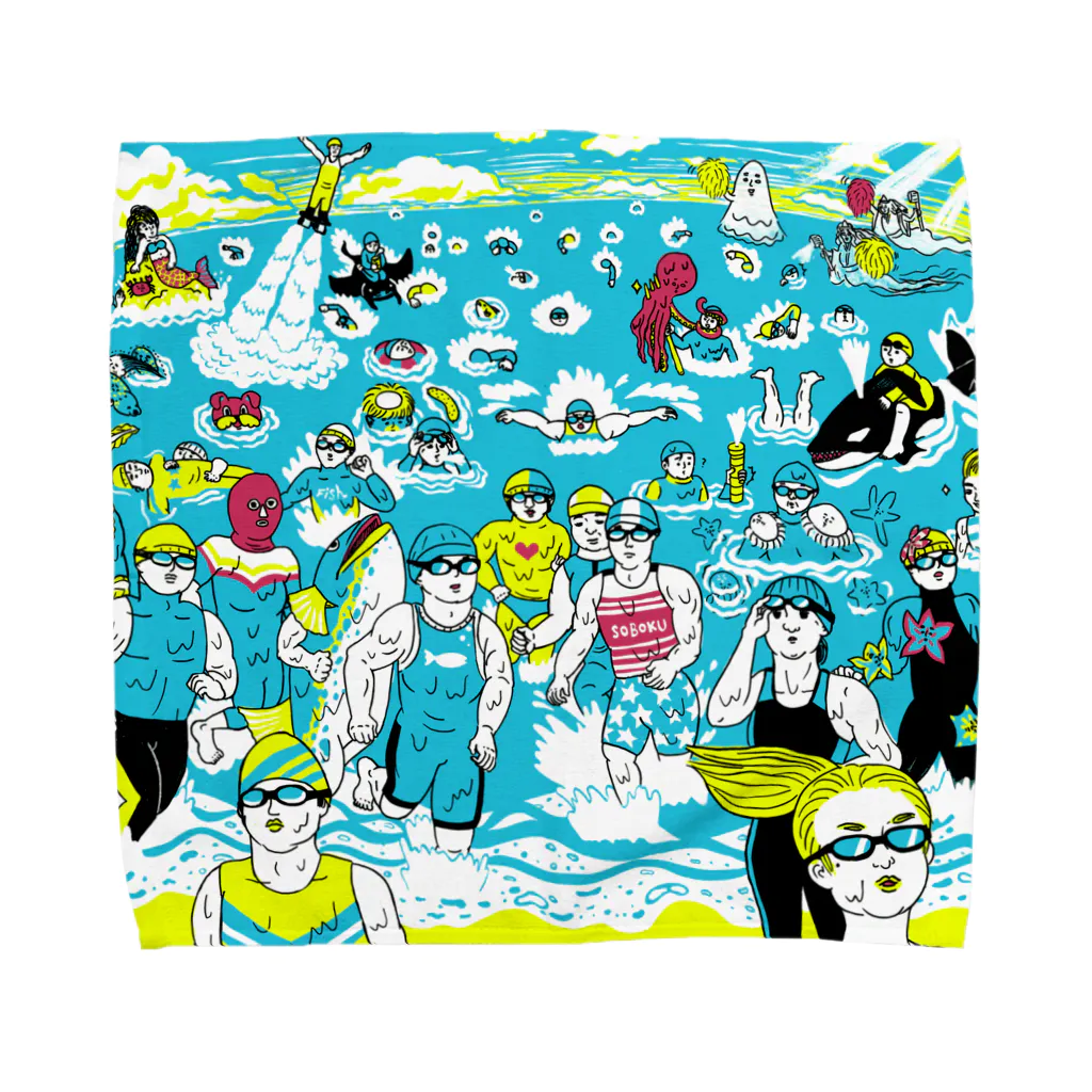 OKAMEのトライアスロン Towel Handkerchief