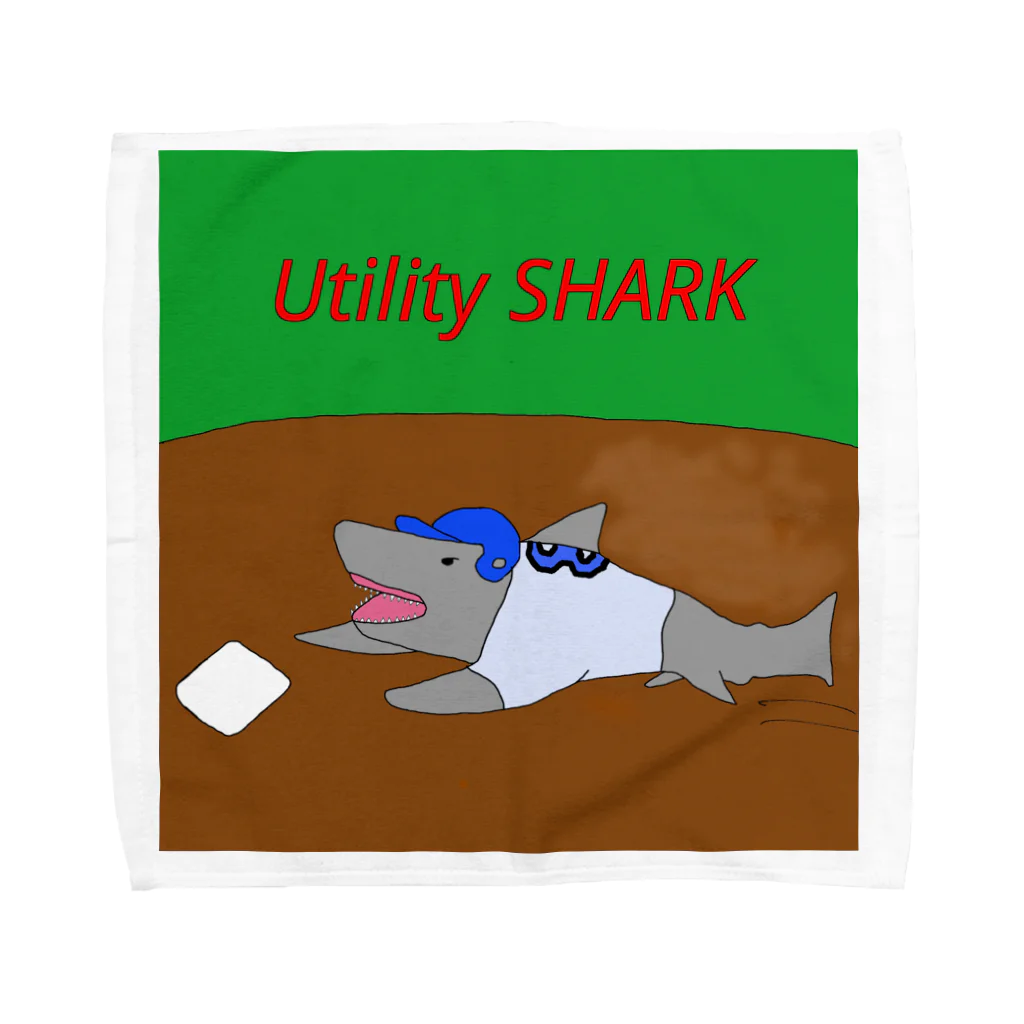 UtilitySHARKのヘッスラシャーク Towel Handkerchief