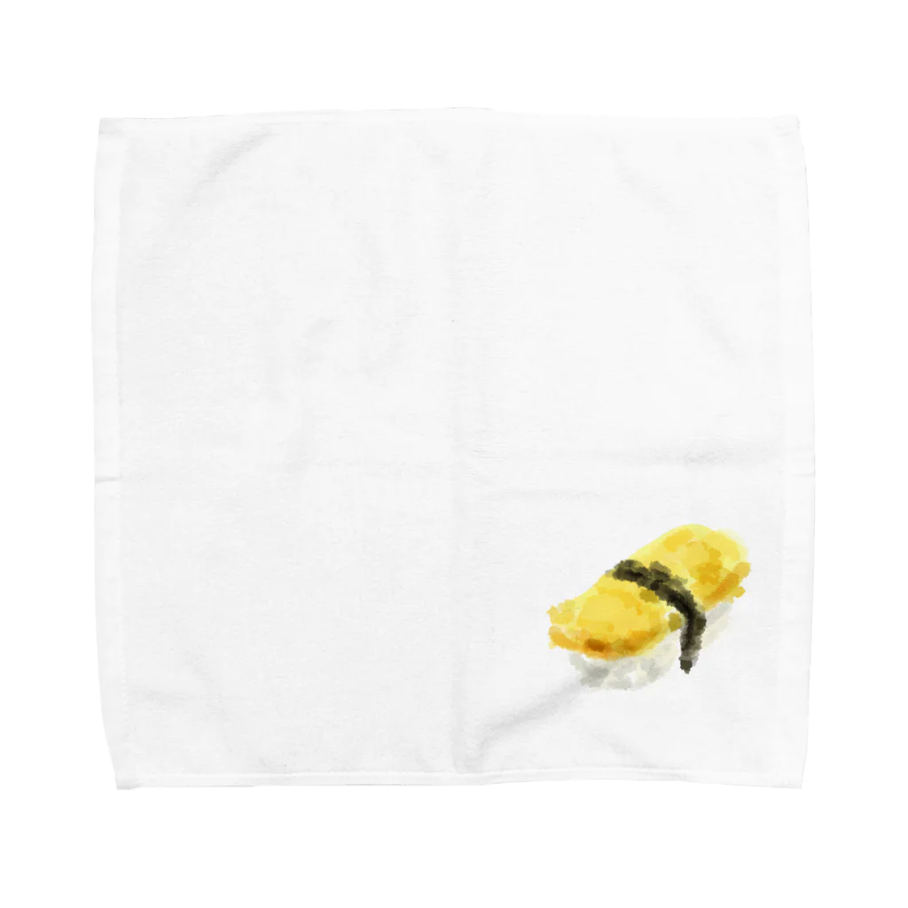 ぽかぽか屋の玉子のお寿司 Towel Handkerchief