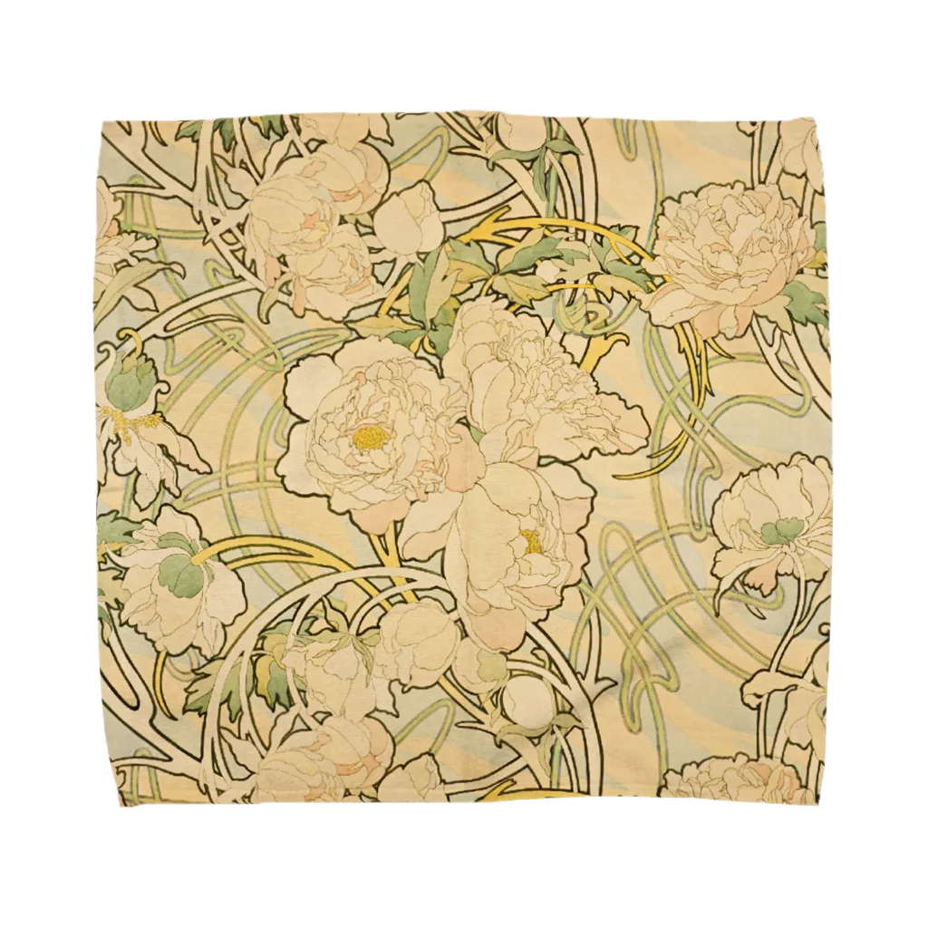 ART のミュシャ Alphonse Mucha Towel Handkerchief