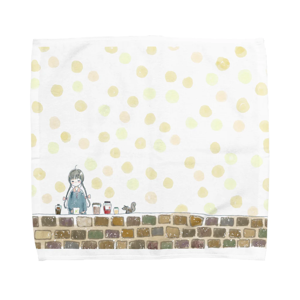 Harusame*Sputnikのcafe time Towel Handkerchief