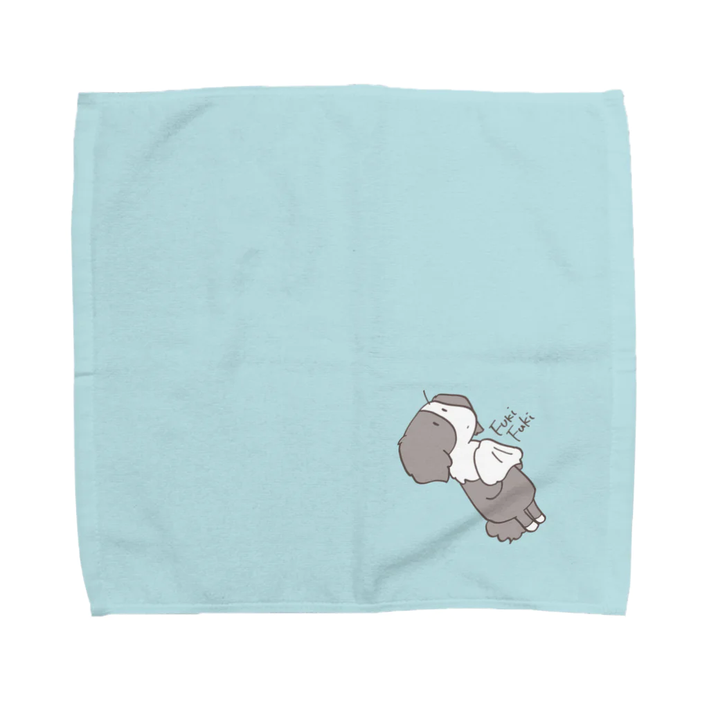 あるじ屋の拭いてる Towel Handkerchief