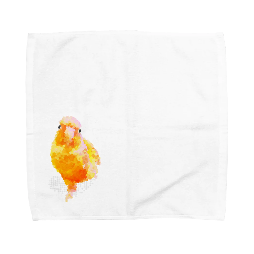 ウロコインコパイナップルのウロコインコパイナップル Towel Handkerchief