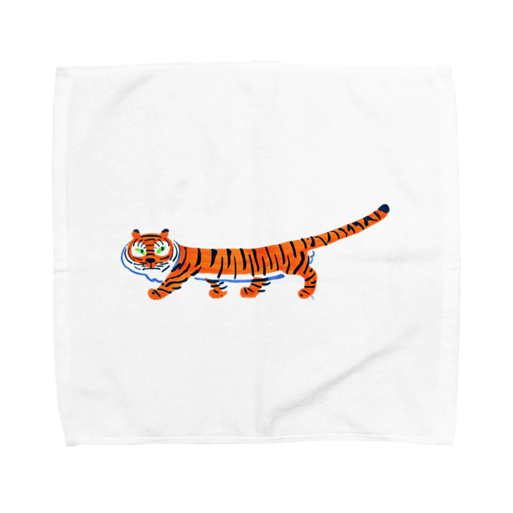 segasworksの足の短いとらちゃん Towel Handkerchief