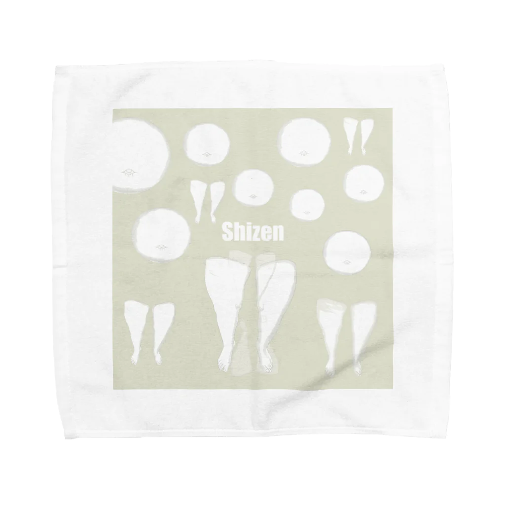 n[×]shizenのsimple n[×]shizen Towel Handkerchief