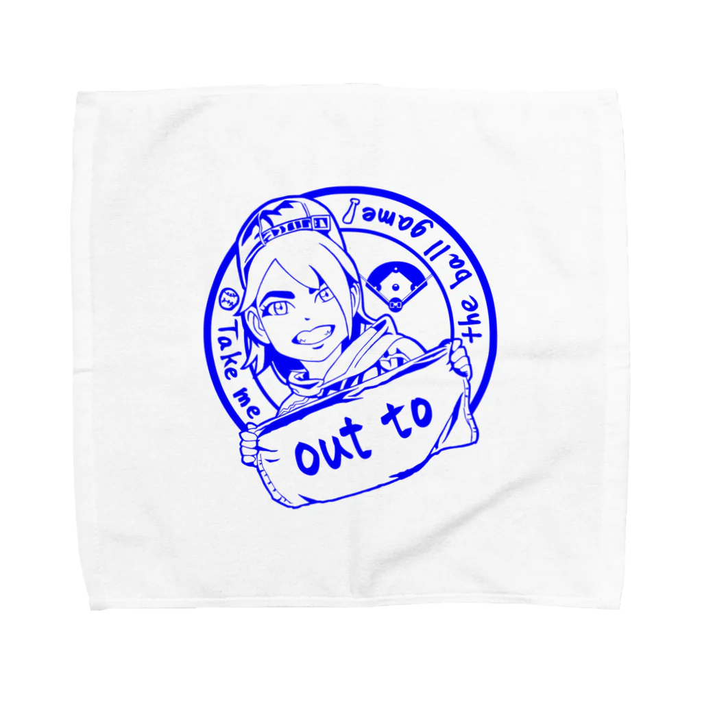 OctoPantsの私を野球に連れてって Towel Handkerchief