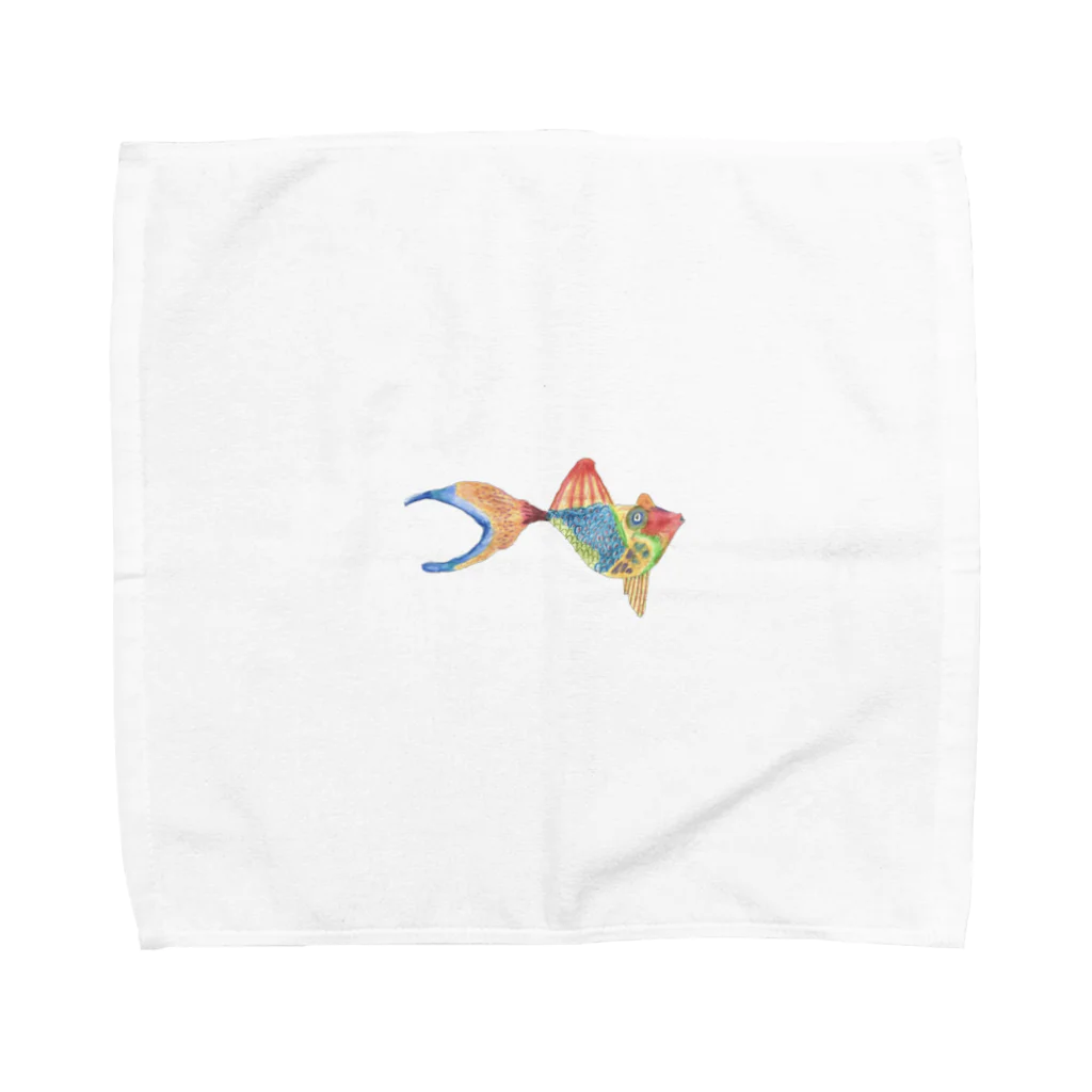 I♡山下公園のモンガラ Towel Handkerchief