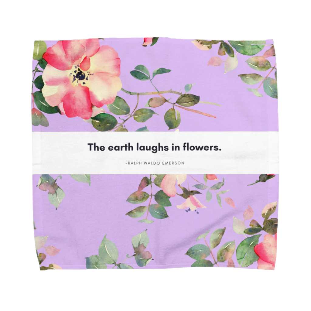 つじんの花 Towel Handkerchief