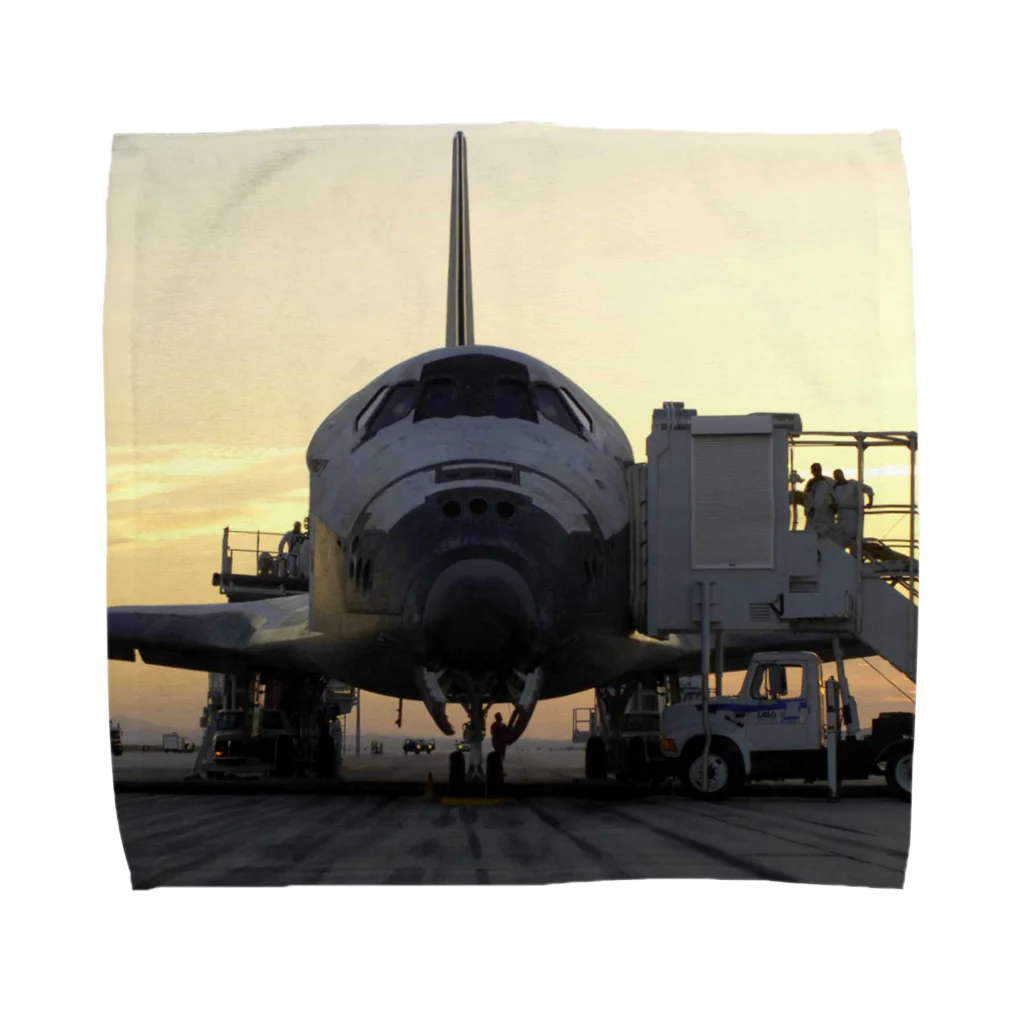 AAAstarsのDiscovery_mission_completed_スペースシャトル Towel Handkerchief