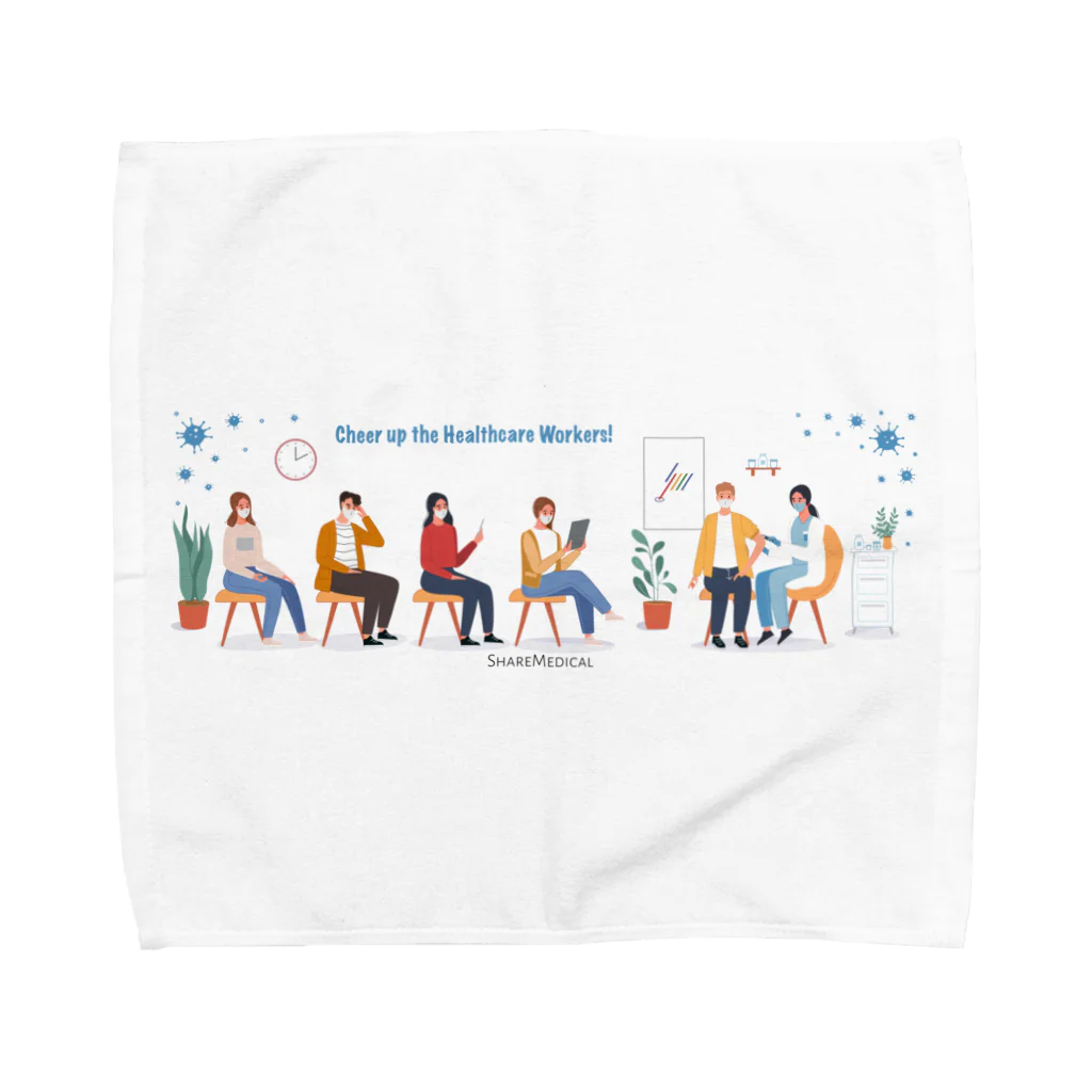 シェアメディカルブランドショップのCheer up! Towel Handkerchief