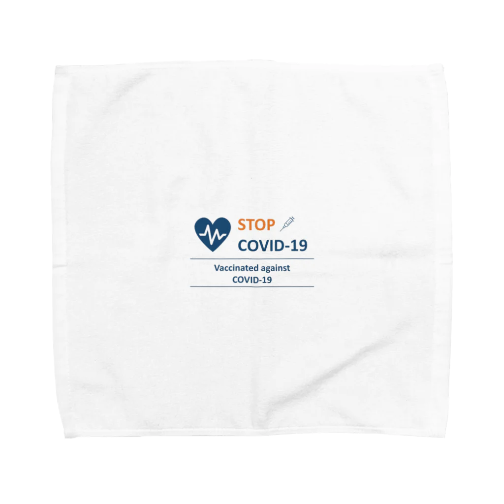 Y_放射線科医のワクチン接種グッズ Towel Handkerchief