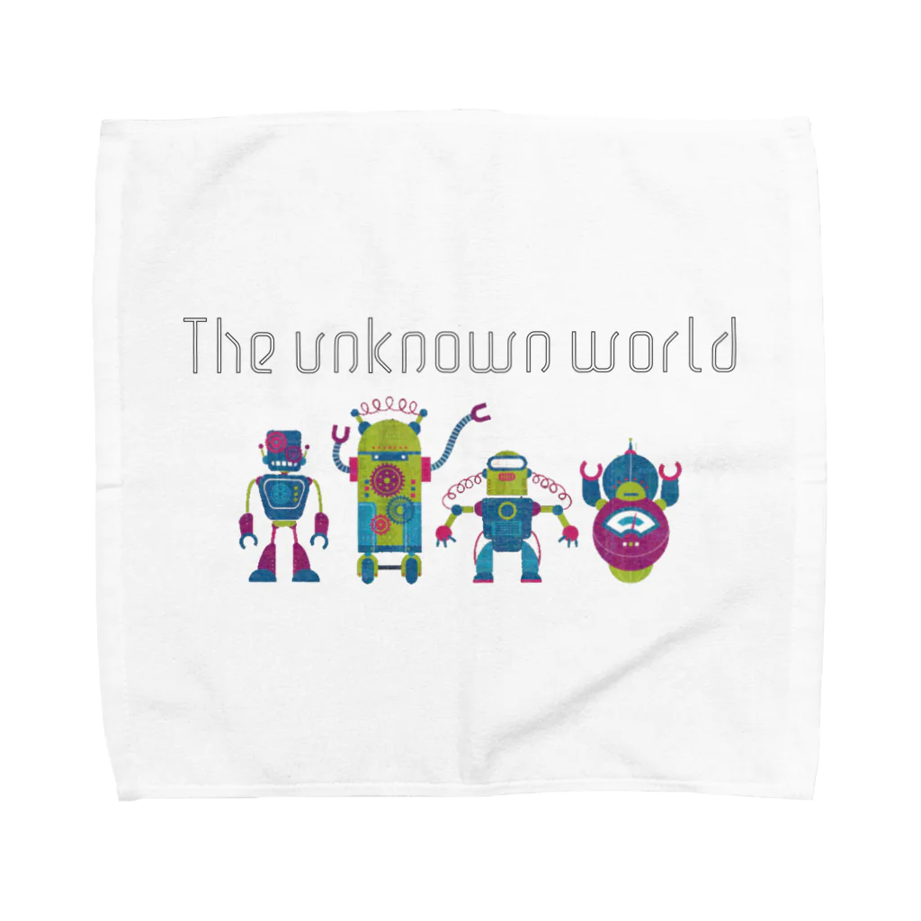 TWINTAIL ONLINE SHOPのthe unknown world タオルハンカチ