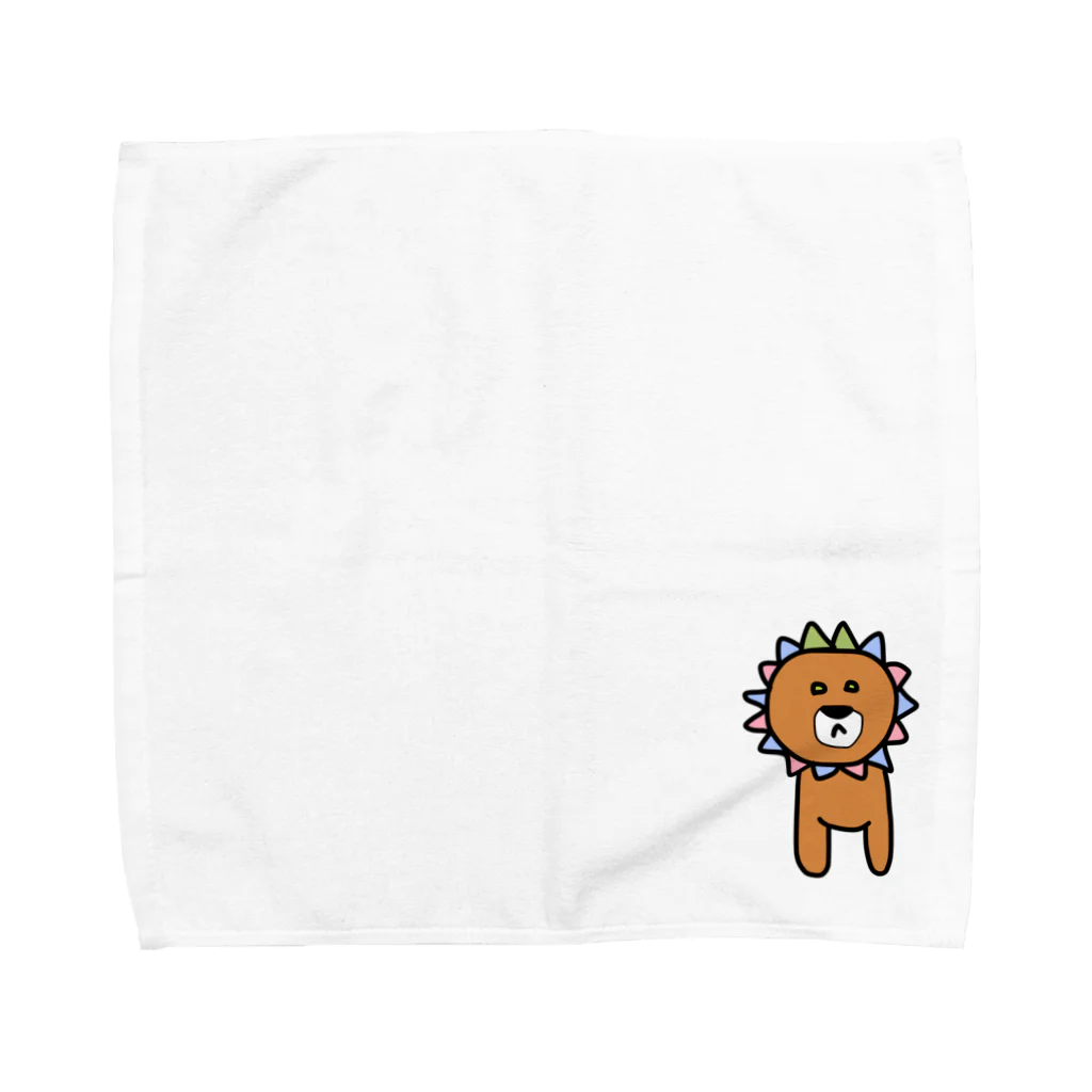 ぺく◎Shopのラライオンくん Towel Handkerchief