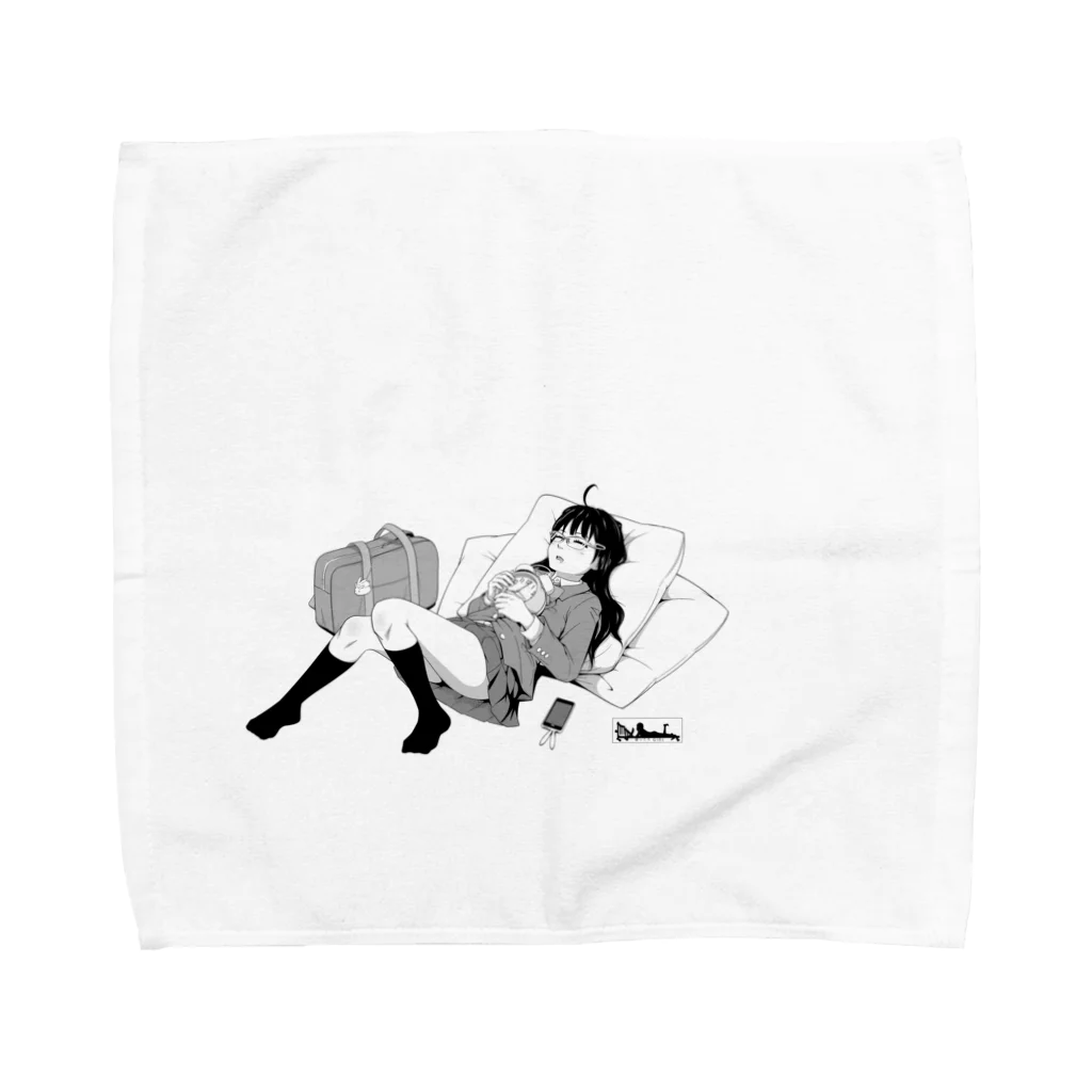 AkiAkaneの寝っころGIRL vol.4『小石倉かな子』 Towel Handkerchief