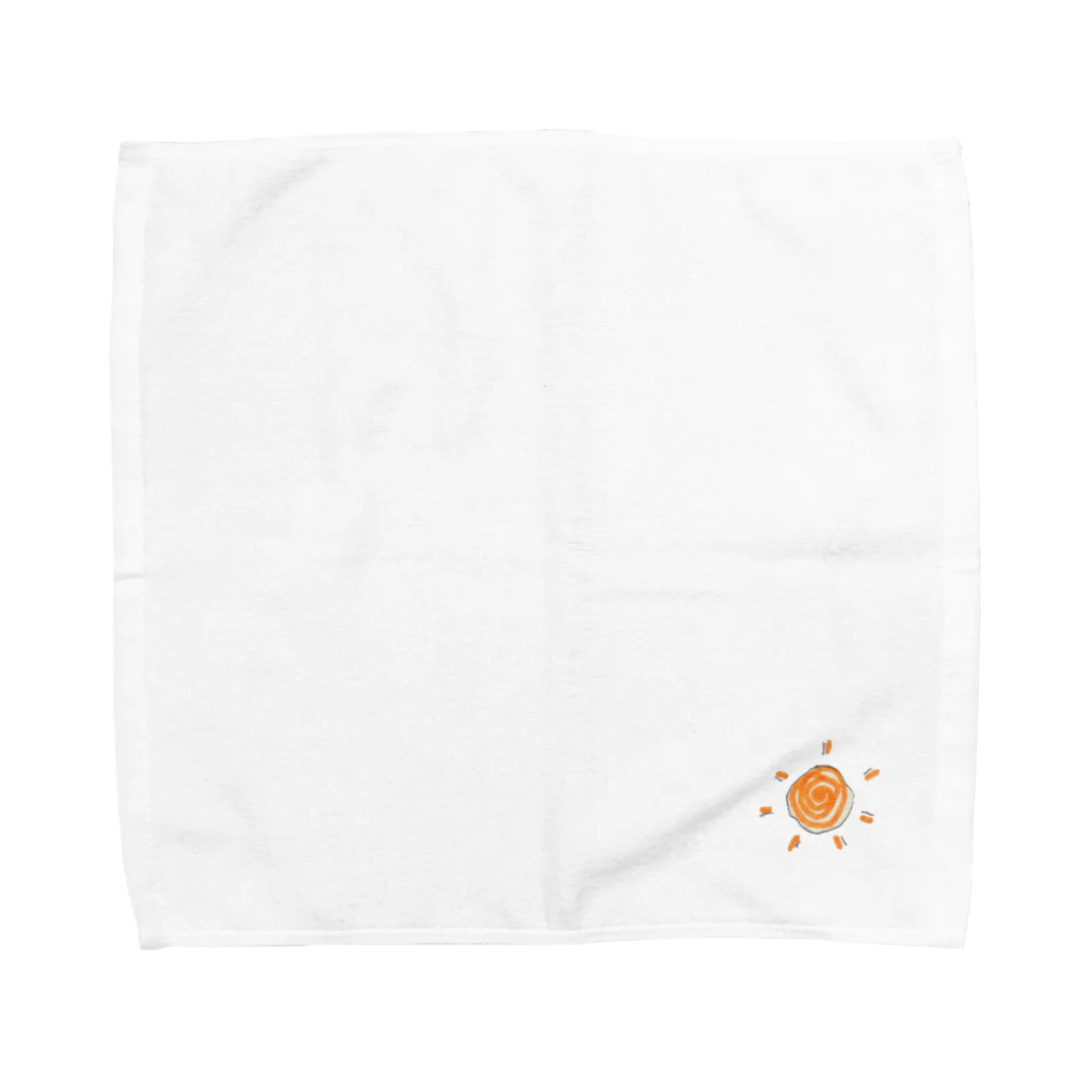 あいりのお店の太陽 タオルハンカチ Towel Handkerchief