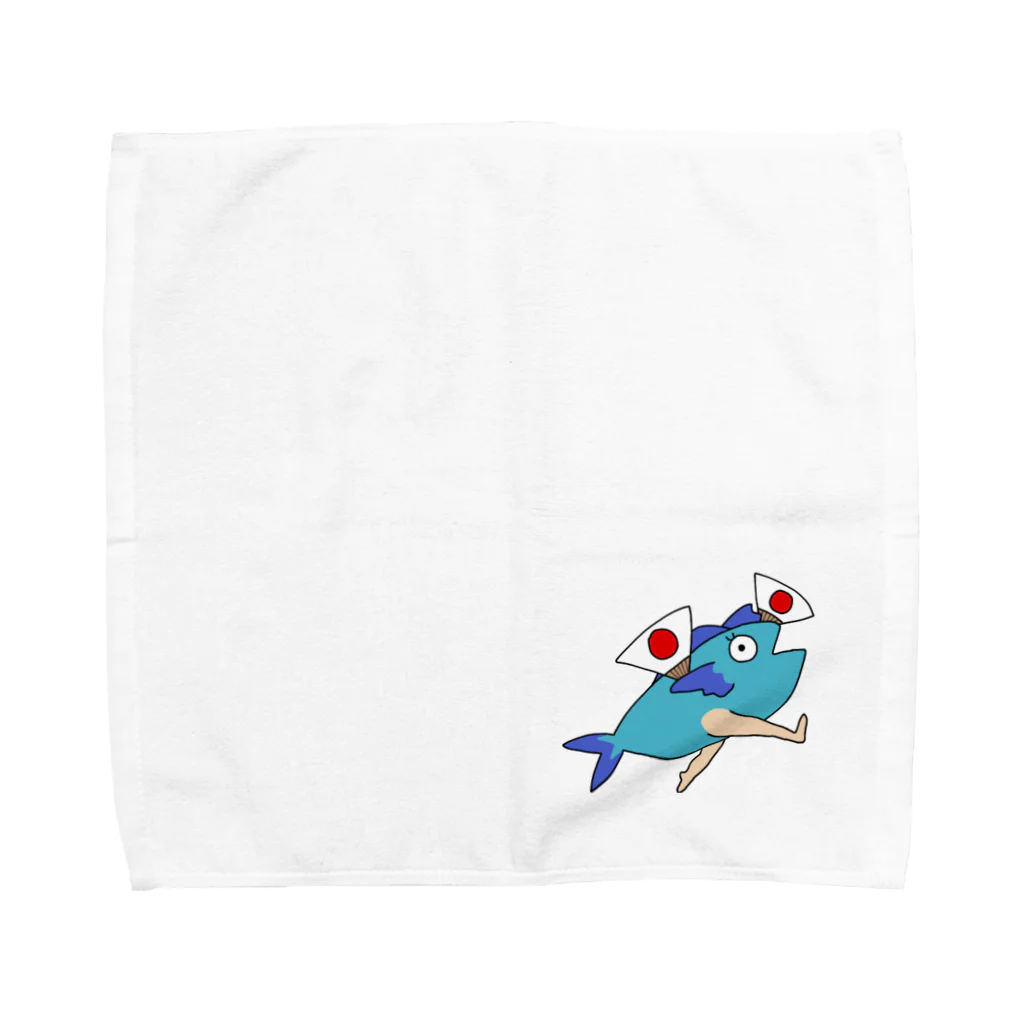 いわしチャンのいわしチャン　あっぱれ Towel Handkerchief