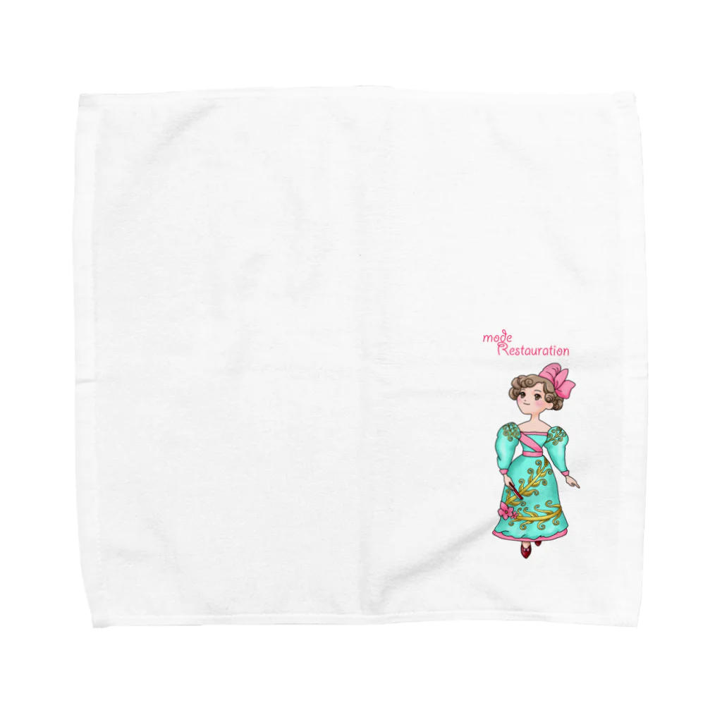 Ａｔｅｌｉｅｒ　Ｈｅｕｒｅｕｘのmode Restauration フランスオールドファッション Towel Handkerchief