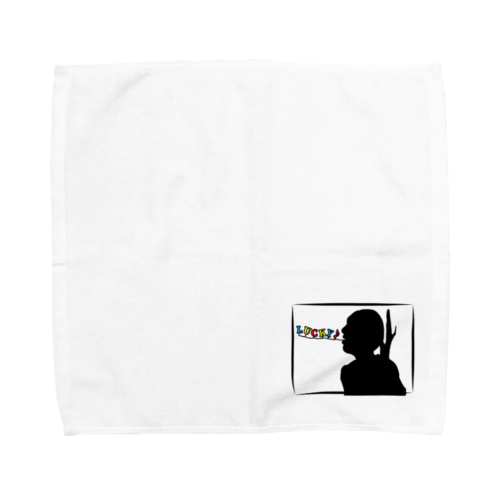 マイトガイのLUCKY (グラス、雑貨) Towel Handkerchief