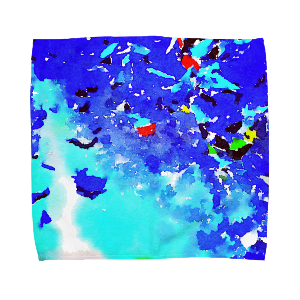 Neotenyのトリップ（鳥なし） Towel Handkerchief