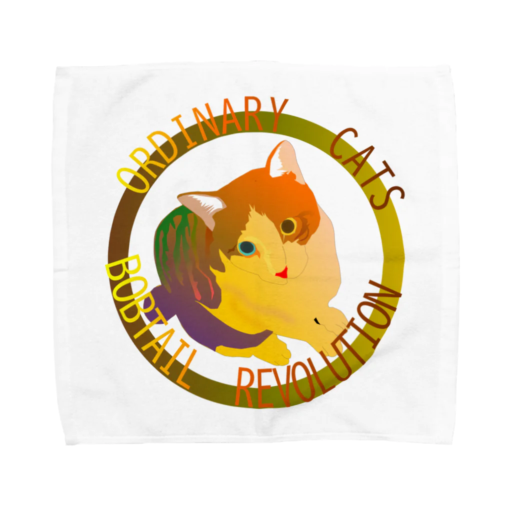 『NG （Niche・Gate）』ニッチゲート-- IN SUZURIのOrdinary Cats03h.t.(秋) Towel Handkerchief