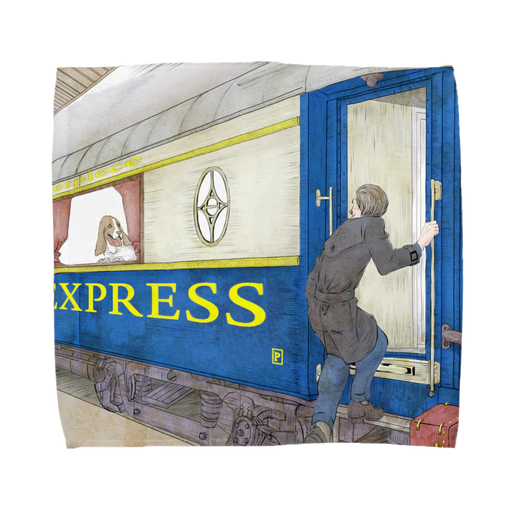TwilieのOrient Express タオルハンカチ