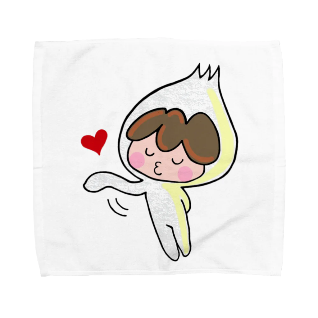 witches_lipのらっきょちゃんグッズ2 Towel Handkerchief