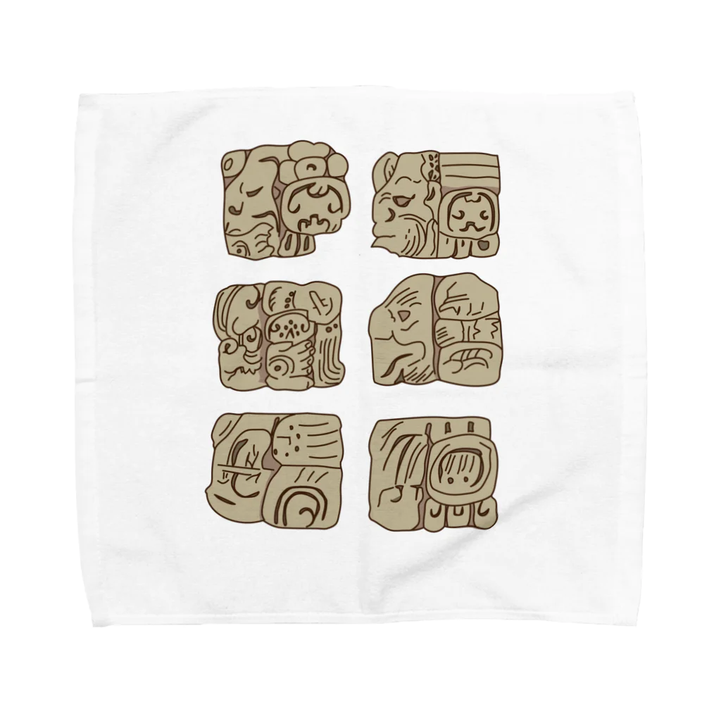 puikkoのマヤ文字2 Towel Handkerchief