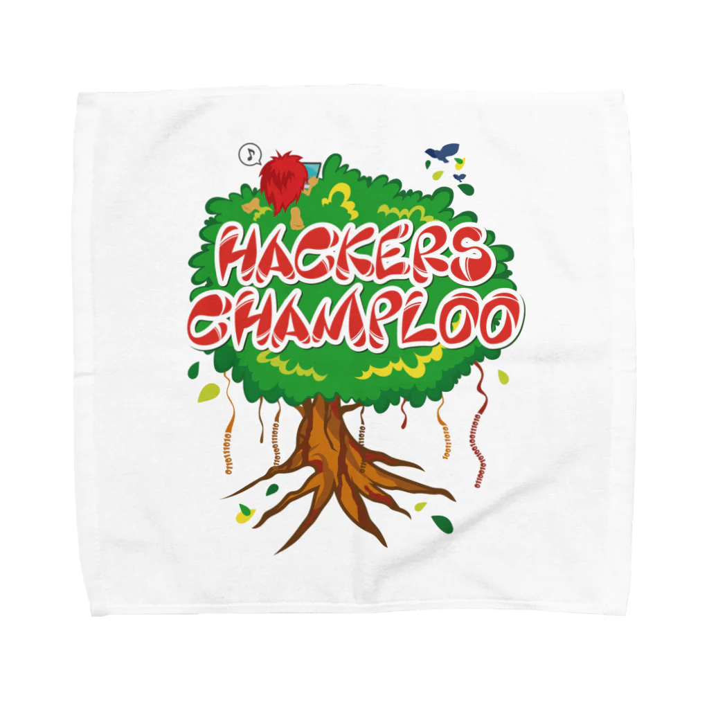 ハッカーズチャンプルーのハッカーズチャンプルー ガジュマル Towel Handkerchief