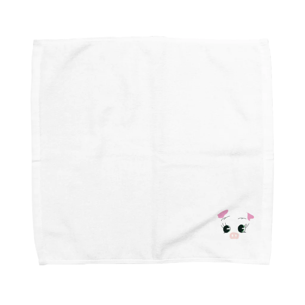 Christie-tatsuyaのBUTA-Chistie Towel Handkerchief