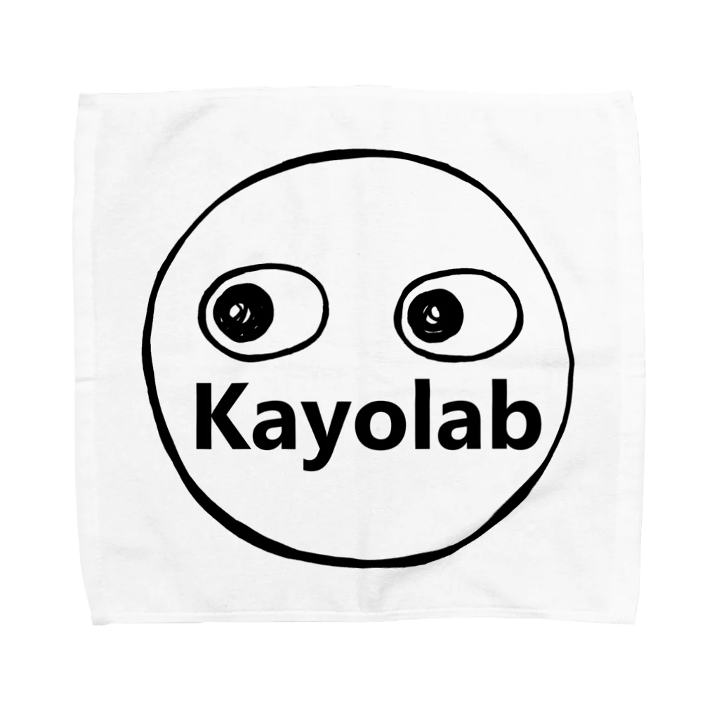 カヨラボ　スズリショップのKayolabくん Towel Handkerchief