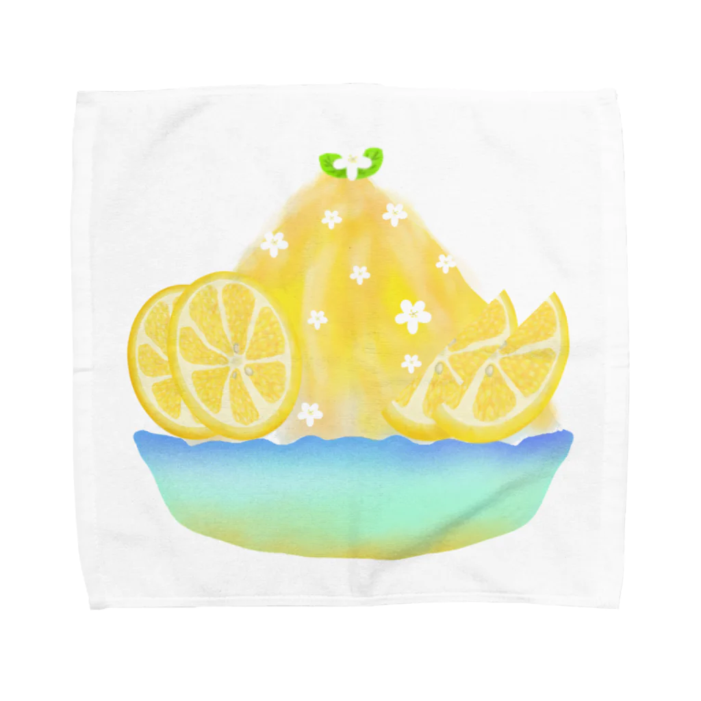 Lily bird（リリーバード）の蜂蜜レモンかき氷 Towel Handkerchief