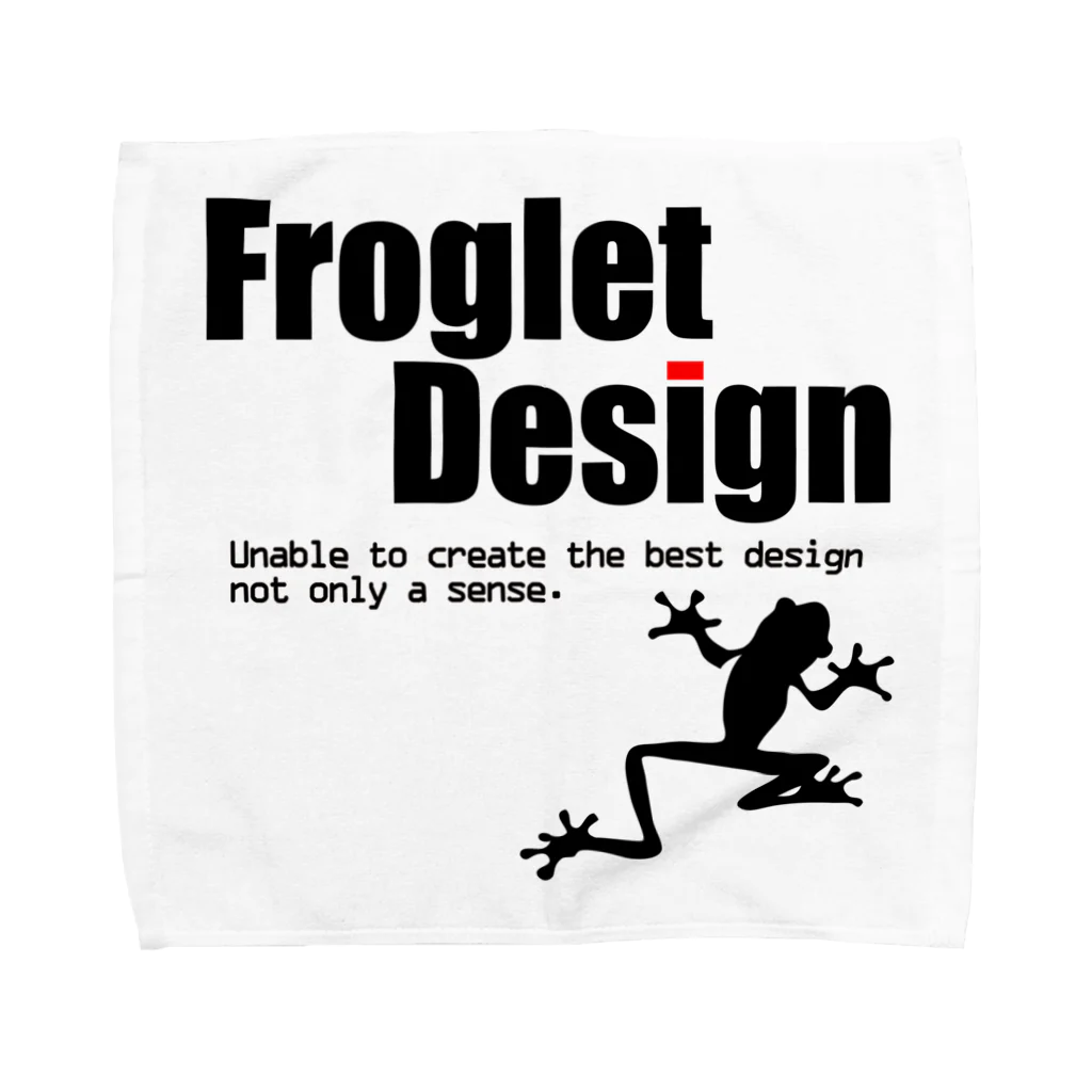 satomingのFroglet Design タオルハンカチ