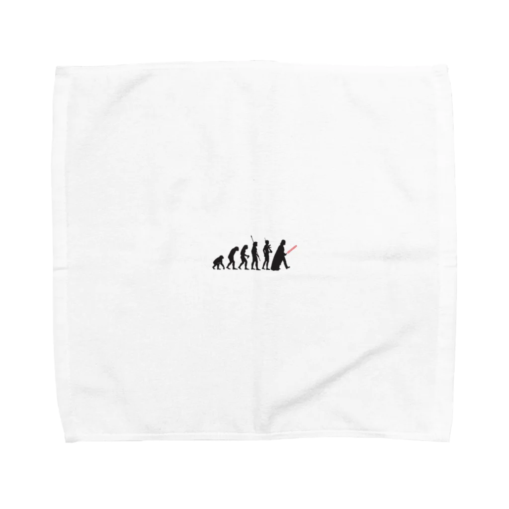 せぇるすまんの人類進化スター●ォーズ Towel Handkerchief